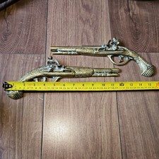 Pair Vintage Japanese Duelling