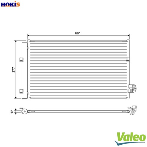 Condenser air conditioning - condenser,