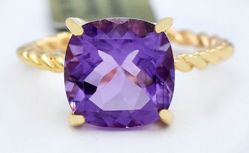 Genuine amethyst ring 10k - 3.89,