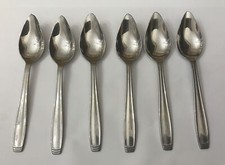 6 Elkington GENTRY Nile Stainless Steel 14cm Fruit Tea Grapefruit Spoons Cutlery
