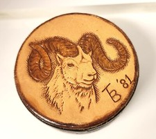BIG HORN SHEEP RAM Leather