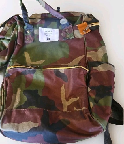 Anello camo canvas - camo, backpack