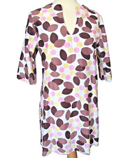 Ann Louise Roswald Short Sleeved Cotton / Silk Dress / Tunic U.K 12 - PERFECT!!