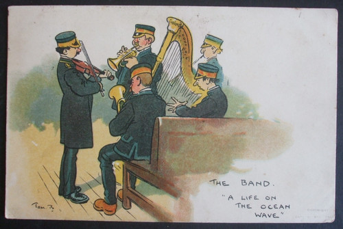 Tom browne comic ship band - browne,
