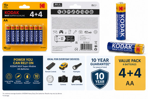 Kodak super alkaline - super,