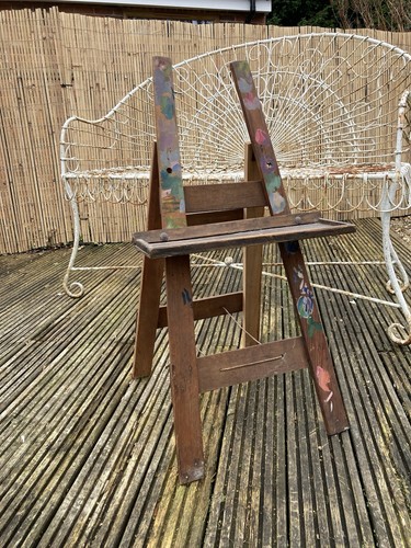 Vintage child easel - vintage,
