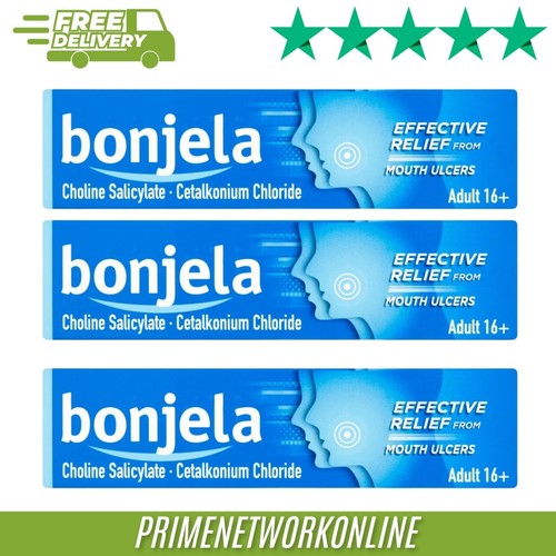 Bonjela mouth ulcer - mouth, relief
