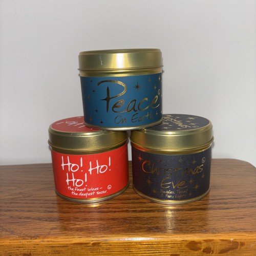 Lily flame scented candle - 3x,