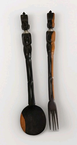 Antique wooden spoon - antique, set