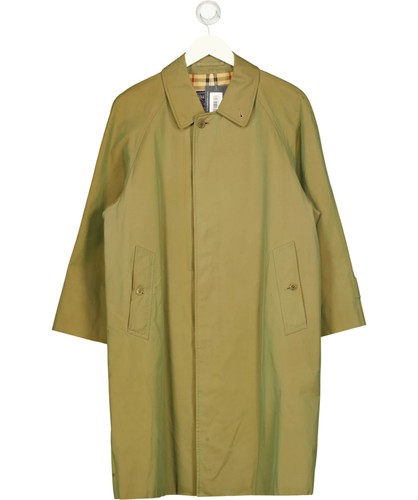 Burberry green raglan trench - green,