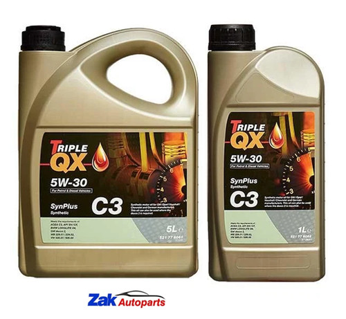 Car engine oil - triple, qx
