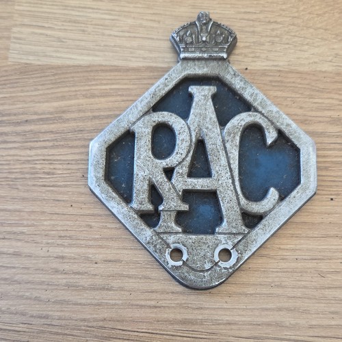 Rac vintage car badge - vintage,