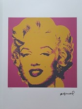 Andy Warhol Signed Lithograph