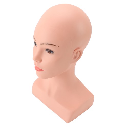 Female bald mannequin - bald, head