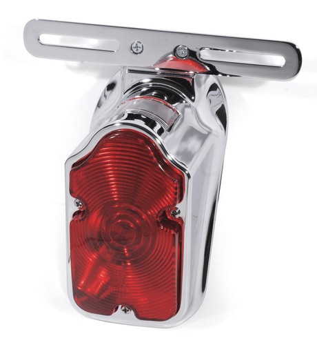 Chrome tombstone tail light - tail,
