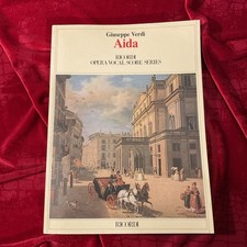 Aida;  Ricordi Opera Vocal Score Series VOCAL SCORE #44628 Verdi, Giuseppe
