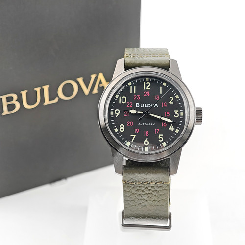 Bulova military hack 98a255 - bulova,