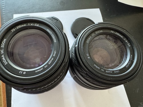 Sigma 70mm 210mm 5 - 70mm, to