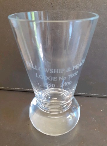 Masonic firing toast glass - firing,