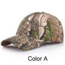 Fishing Hunting Camouflage Adjustable Cap Camo Baseball Sun Hat