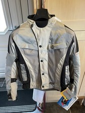 Belstaff Mercury LADIES Motorcycle Bike Jacket Small 36-38 Grey Waterproof