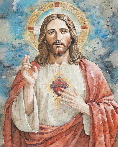 The sacred heart our lord - the,