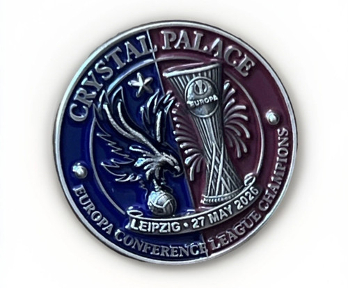 Embossed enamel eagles badge - eagles,