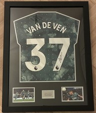 Framed Micky Van De Ven Hand