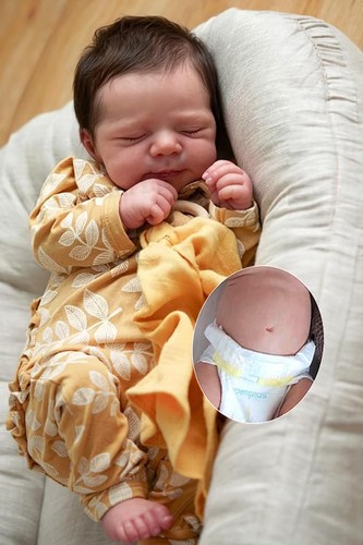 Zero pam reborn baby doll - zero, 48cm