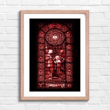 Vibrant Religious Stained