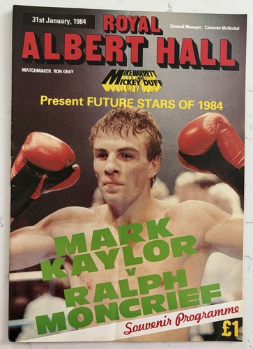 1984 programme middleweight