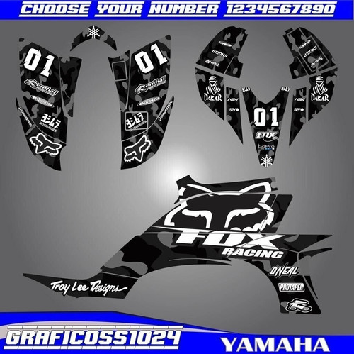 Yamaha yfz 450 graphics kit - 450,