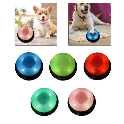 Recordable button dog - button,