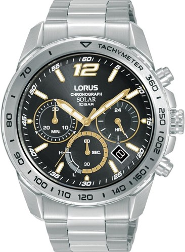 Lorus men solar chronograph - men's,