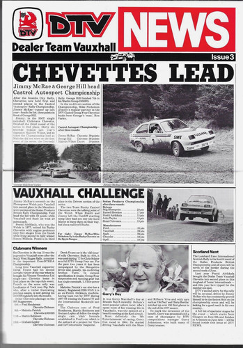 Vauxhall dtv news issue - dtv, mid