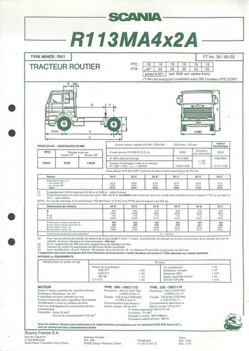 Scania trucks tractor r - tractor,
