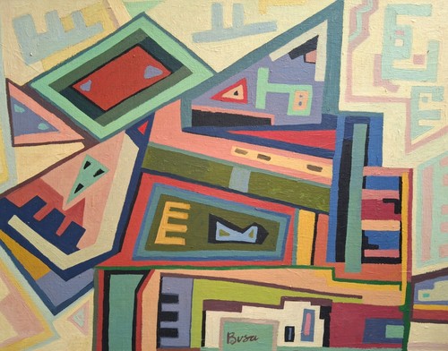 Peter busa framed abstract - framed,