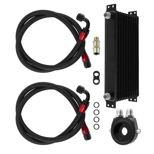 Row engine oil cooler - 10,