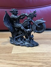 Gargoyle On A Motorcycle
