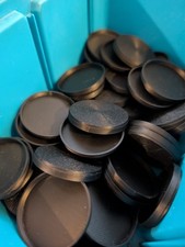32mm Round Plastic Bases for Table top games (WH40K, AoS, Dnd)