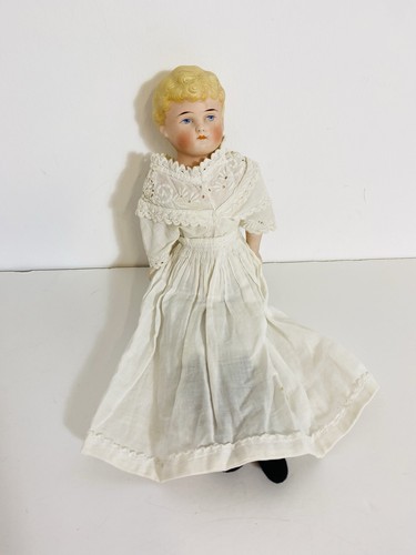 Antique parian doll inches - antique,