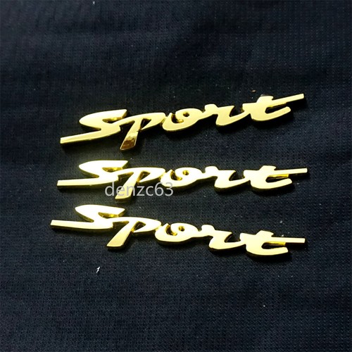 Gold sport chrome - 3x,