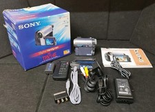 Sony DCR-TRV14E 120x Digital Video Mini DV Camera HandyCam - Boxed - TESTED 