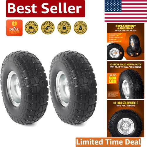 Pack inch flat free - flat-free, solid