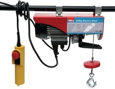 Hilka Electric Hoist 250 Kg Alloy Steel With Pulley & Remote Lifting Control New