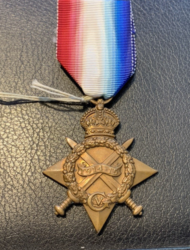 1914 1915 star medal - 1914-1915, pte