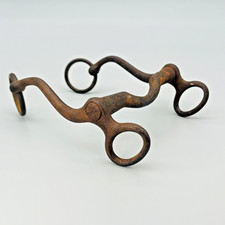 Antique VTG Iron Curb Pony Cob