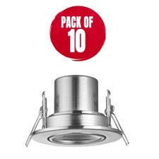 LED Downlights Ceiling Lights Dimmable Warm White 450lm Fire Rated Pack Of 10