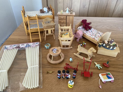 Dolls house children bedroom - house,