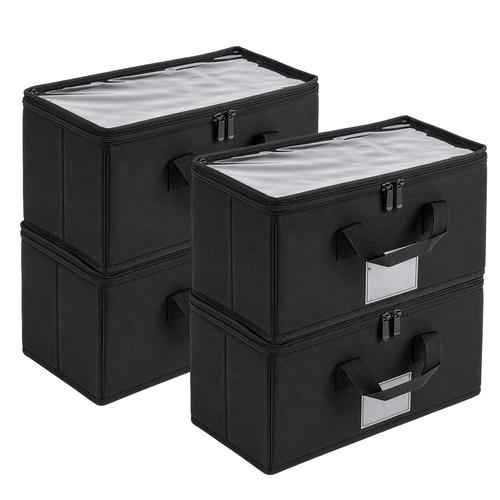 Storage boxes with clear - boxes,